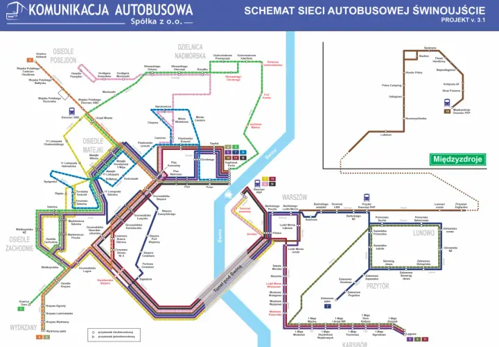 Gdzie w Mińsku zatrzymuje się bus WERSPOL? Sprawdź przystanki i trasy