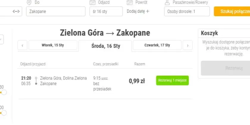 FlixBus gdzie zatrzymuje się w Zielonej Górze - sprawdź lokalizację przystanku