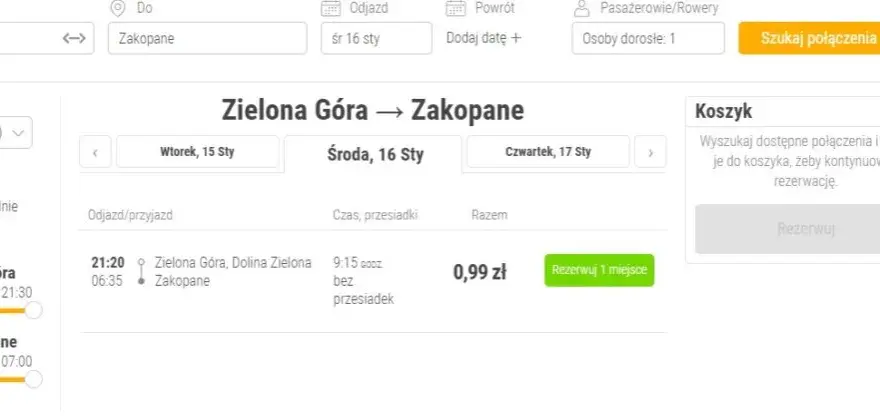 FlixBus gdzie zatrzymuje się w Zielonej Górze - sprawdź lokalizację przystanku